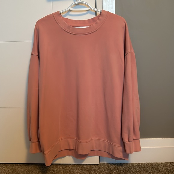 LULULEMON All Yours Crew *Heathered Azalea Pink* - Picture 5 of 8